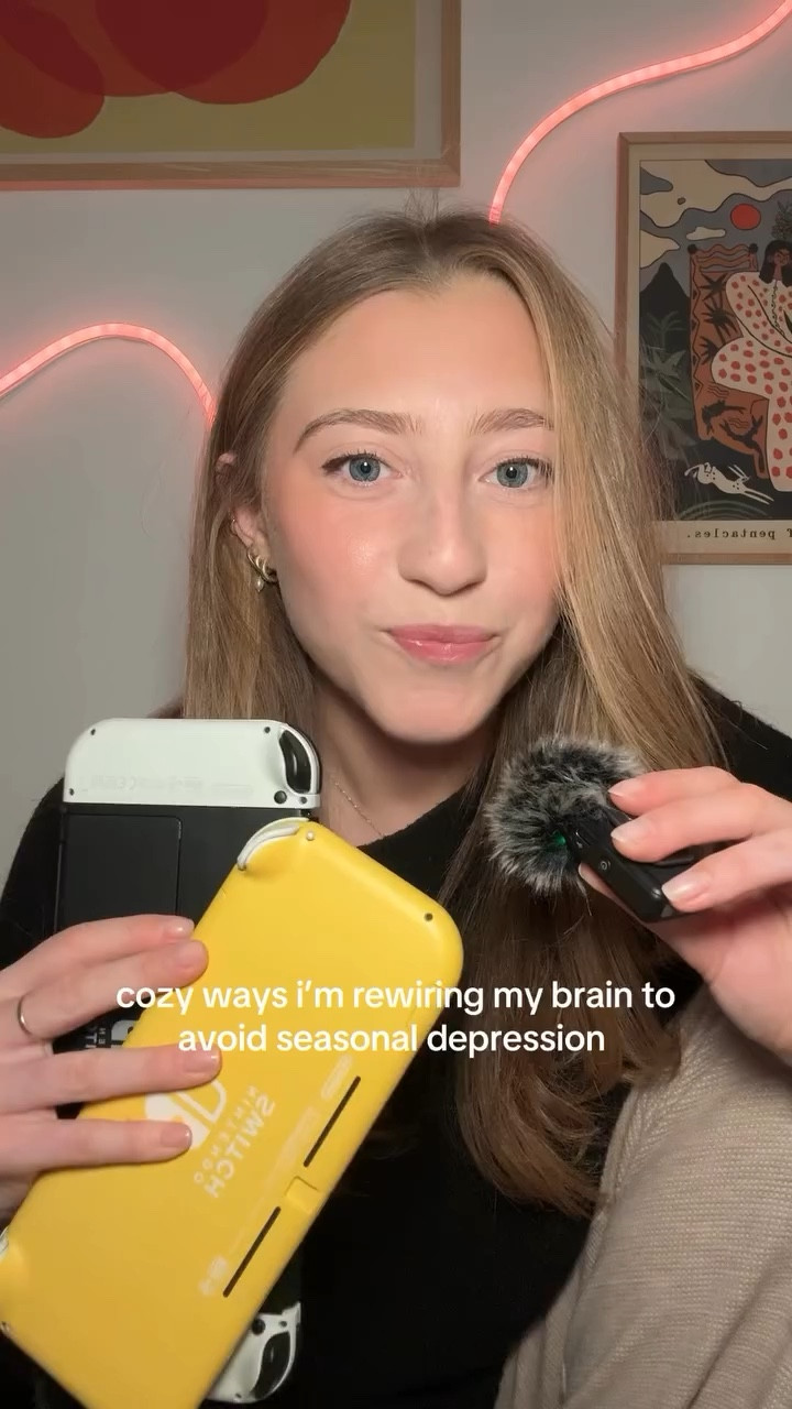 cozy ways i’m rewiring my brain to avoid seasonal depression - tell me your favorite ways or cozy games!!!!!! 🎮🙇‍♀️

  #nintendo #nintendoswitch #switchgames #cozygames #fallactivities #hobby #cozytok #cozy #animalcrossing #seasonaldepression #hobbies #thingstodo #gamergirls #videogames #cozygram #hobbygram