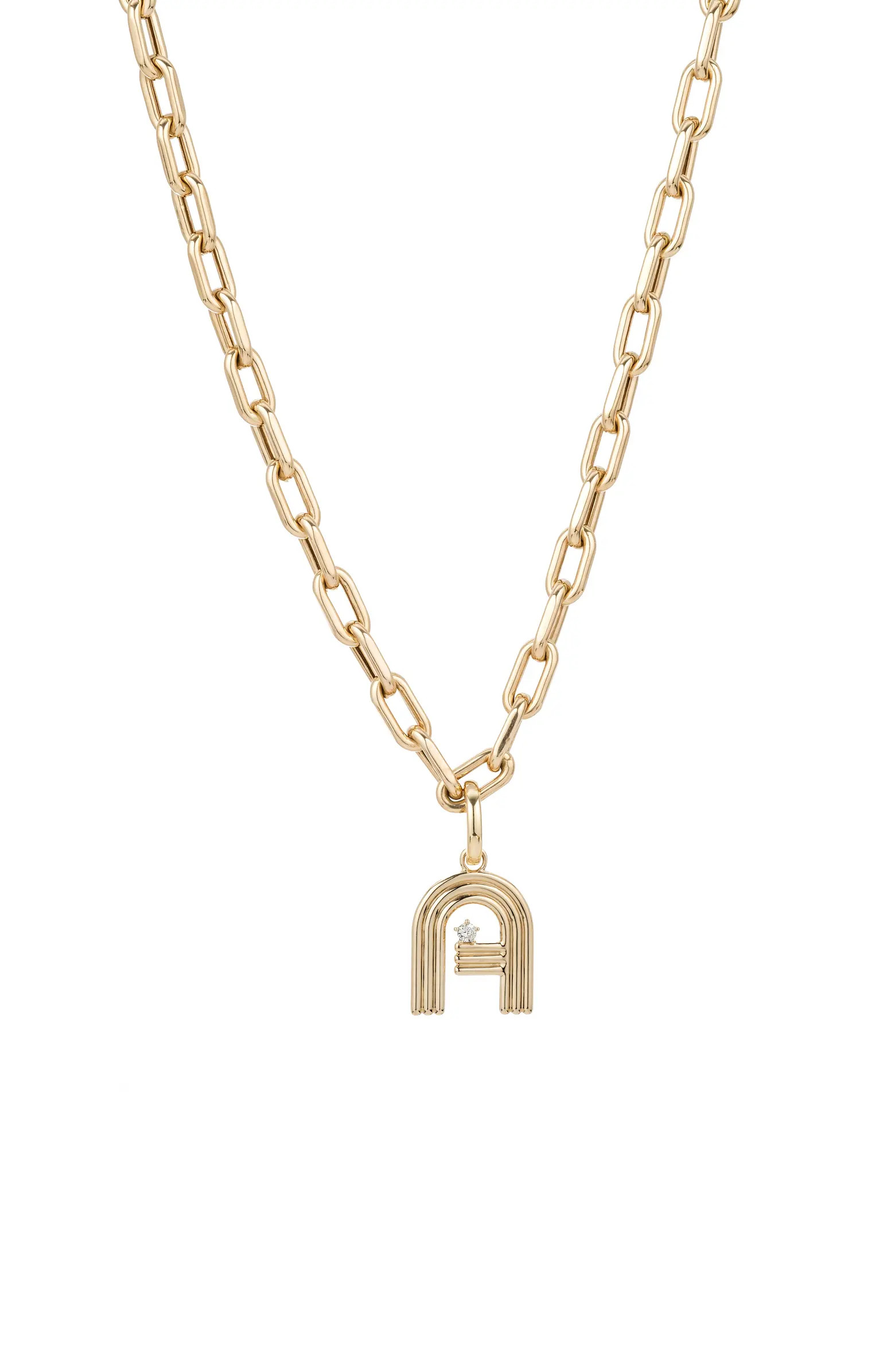 Initial Diamond Pendant Necklace | Nordstrom