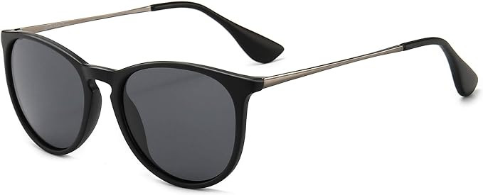 SUNGAIT Premium Vintage Round Sunglasses for Women Men Classic Retro Style | All-Day Comfort TR90... | Amazon (US)