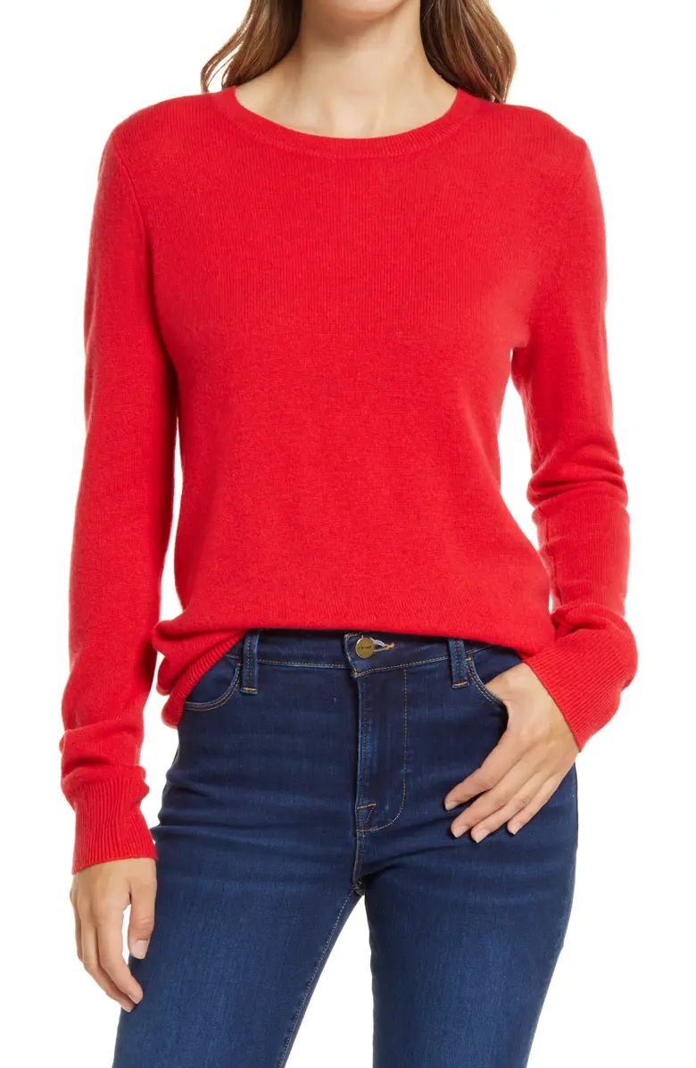 Cashmere Crewneck Sweater | Nordstrom