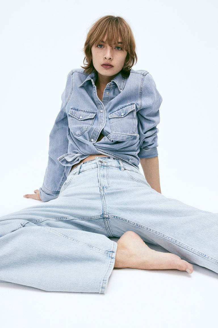Wide High Jeans | H&M (FR, IT, ES, PT, BE)