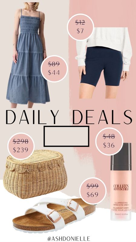 Daily deals - daily discounts - Colleen Rothschild sale - Serena and lily sale - Birkenstocks on sale - old navy sale - gap on sale - summer fashion - bestselling skincare

#LTKstyletip #LTKSeasonal #LTKsalealert