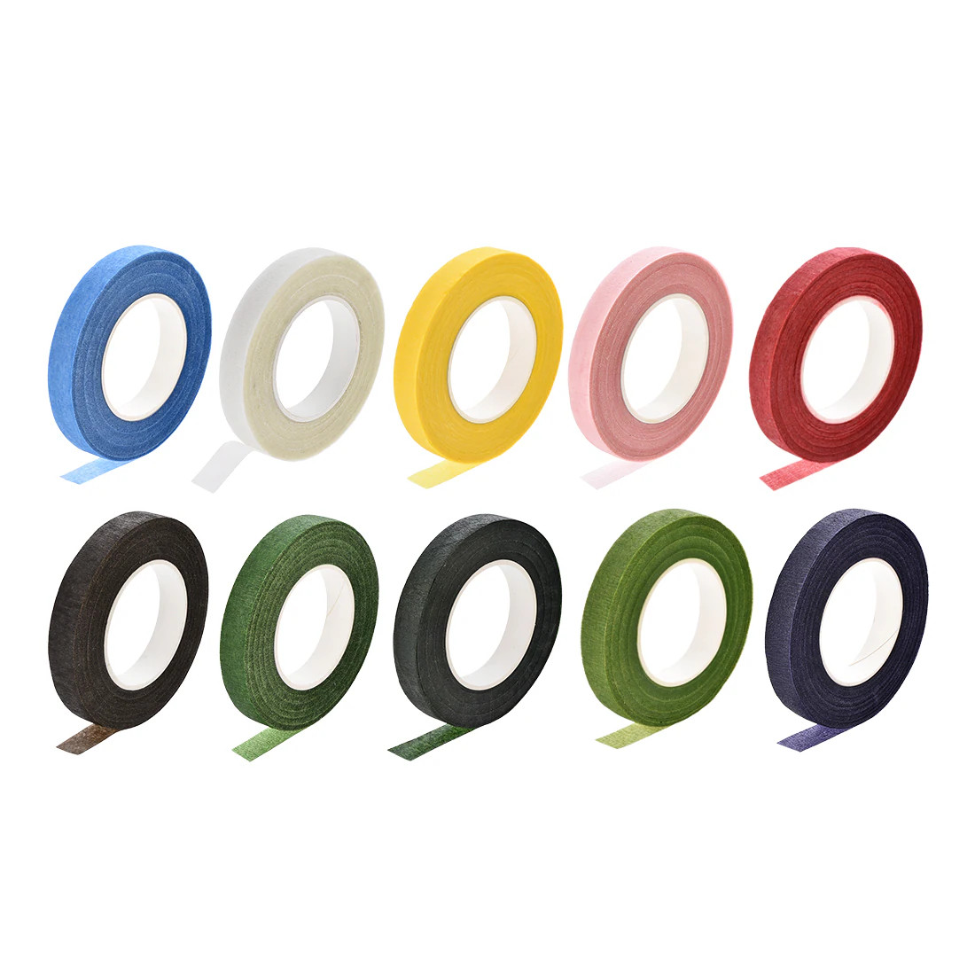 Unique Bargains 10 Roll 1/2-inch Wide 30Yard Colorful Floral Tape Flower Adhesives Floral Arrangement Kits one_size | S25112601UX1429 | Lowe's