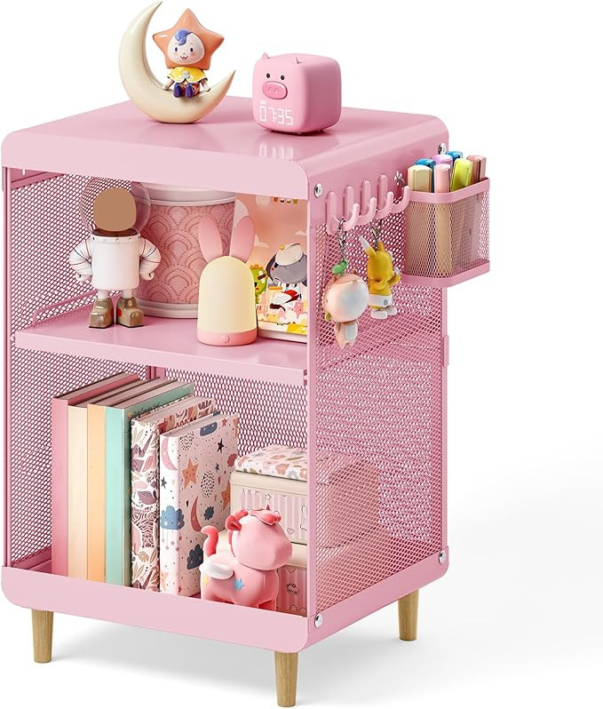 Kids Nightstand,Kids Bedside Table,Teen Girls Night Stand,Toddler Night Stand,End Table for Girls... | Amazon (US)
