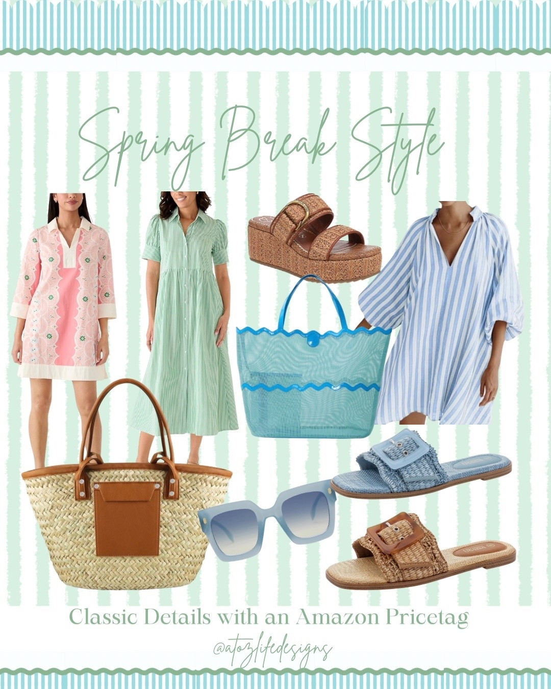 Spring and Spring Break Classic pieces for a fraction of the cost!

#LTKmomlife #LTKSeasonal #LTKTravel