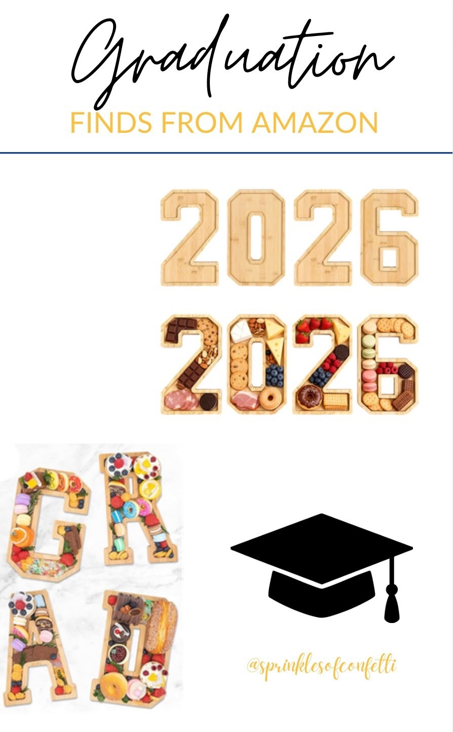 Graduation themed charcuterie boards! 

#LTKvlog #LTKKids #LTKSeasonal