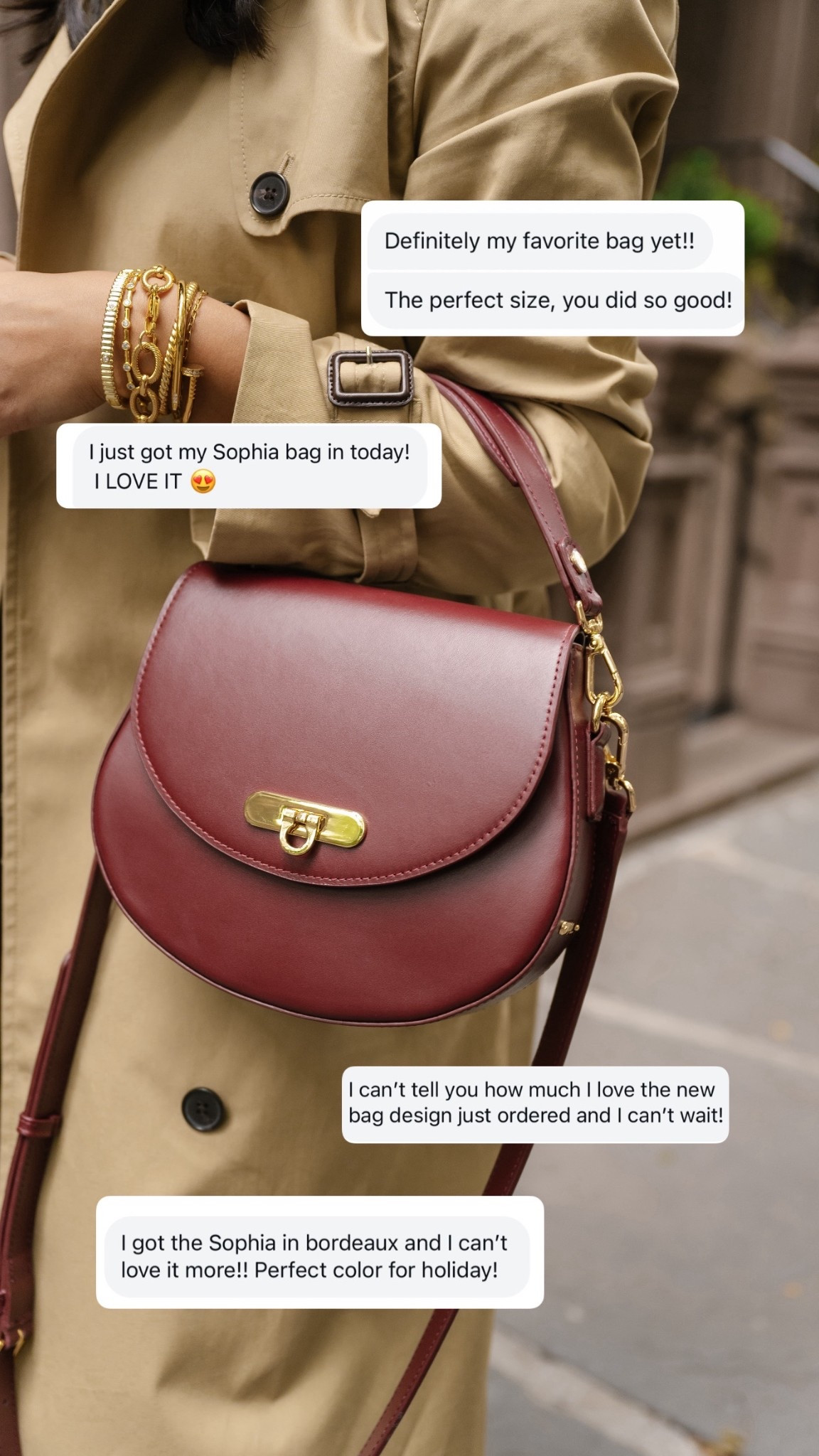 Some love for my new Sophia Bag that I designed with @giginewyork!

20% OFF with code: HAUTE20

Wearing sz XS in my trench coat!

#newyorkoutfits #trenchcoat #handbag #trenchoutfit #fallfashion #falloutfits #giginewyork #madewell


#LTKSaleAlert #LTKHoliday #LTKItBag