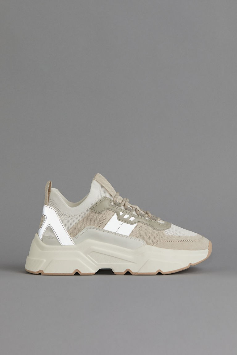 H & M - Chunky Sneakers - Beige | H&M (US + CA)