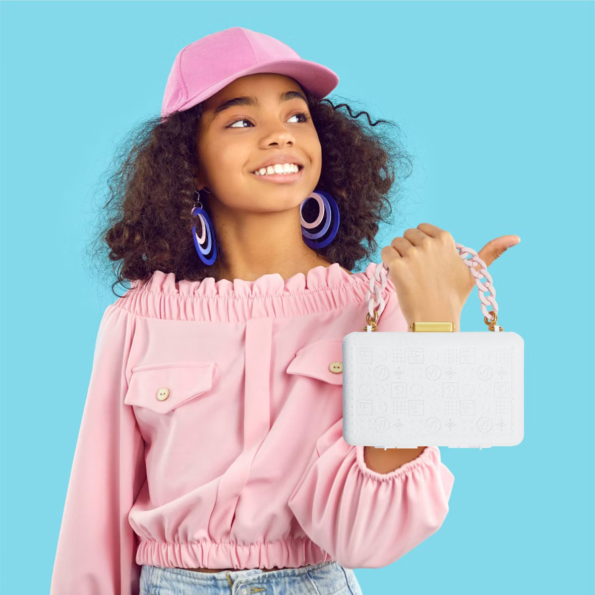 FAO Schwarz Glitz & Glam Portable Vanity Girls' Makeup Case | Target