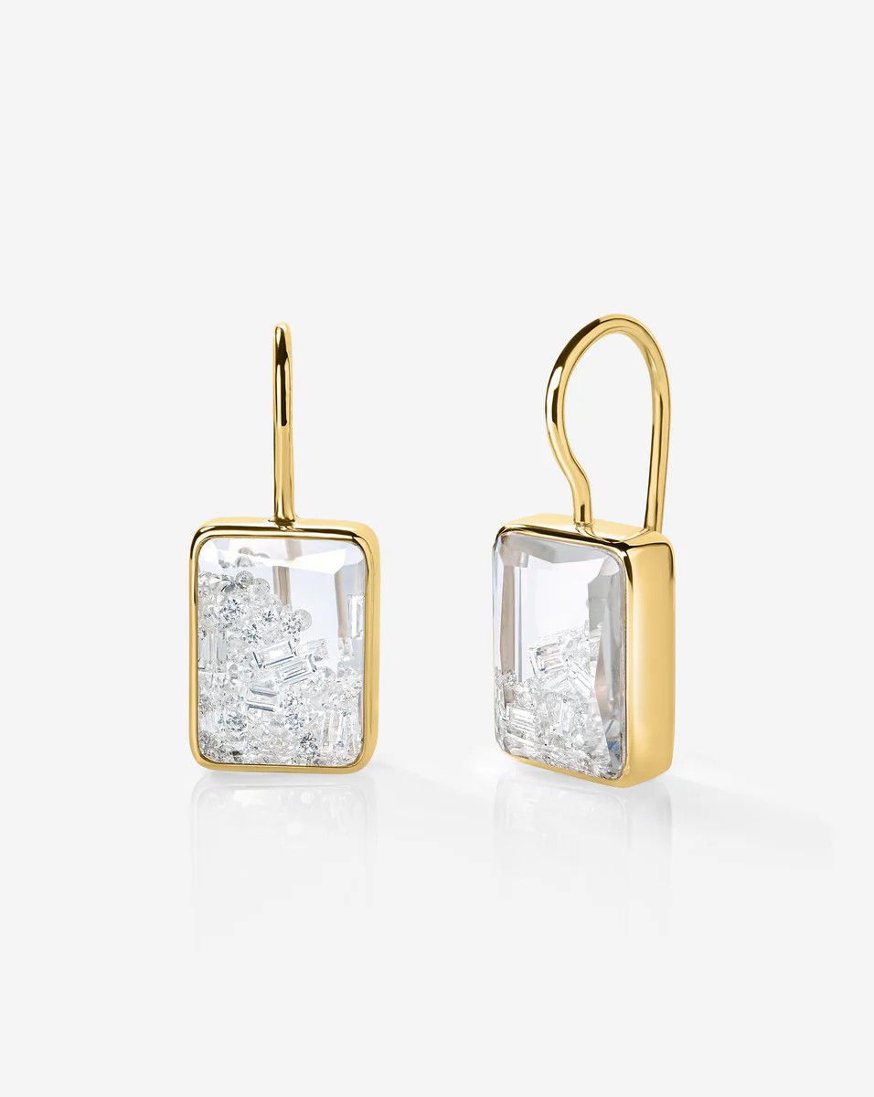 Shaker Emerald Drop Earrings | Ring Concierge