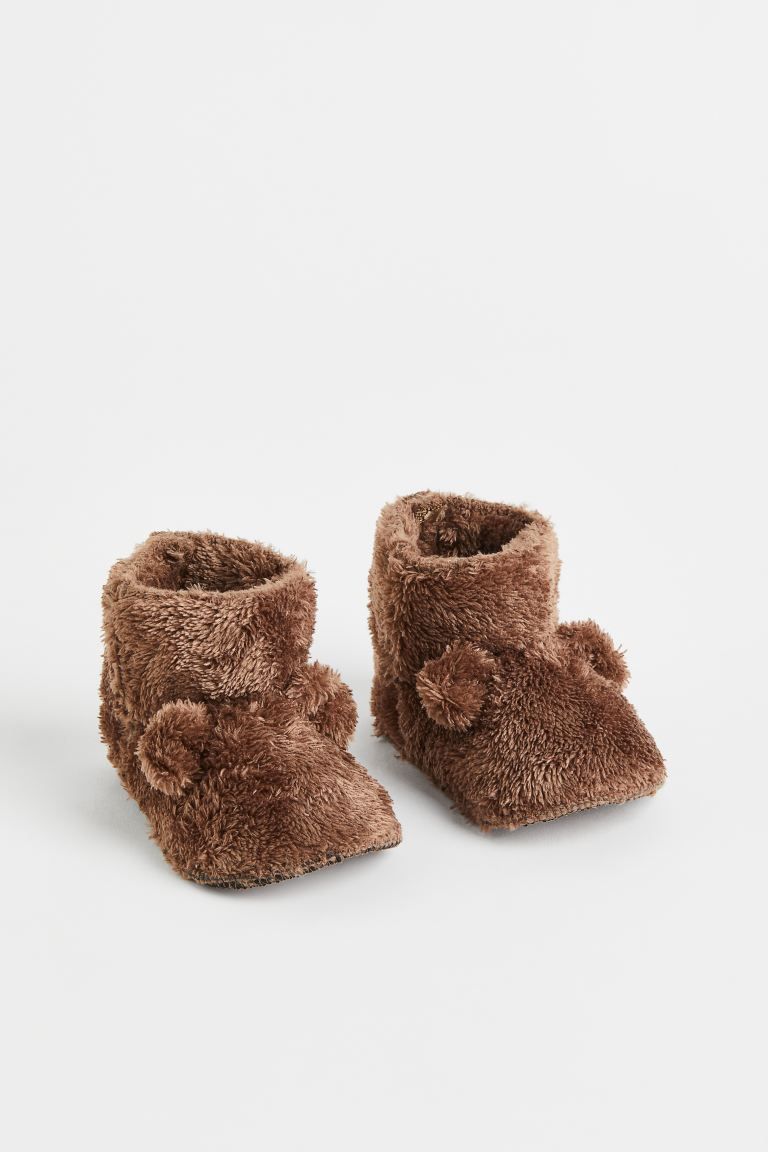 Faux Shearling-lined Slippers | H&M (US + CA)