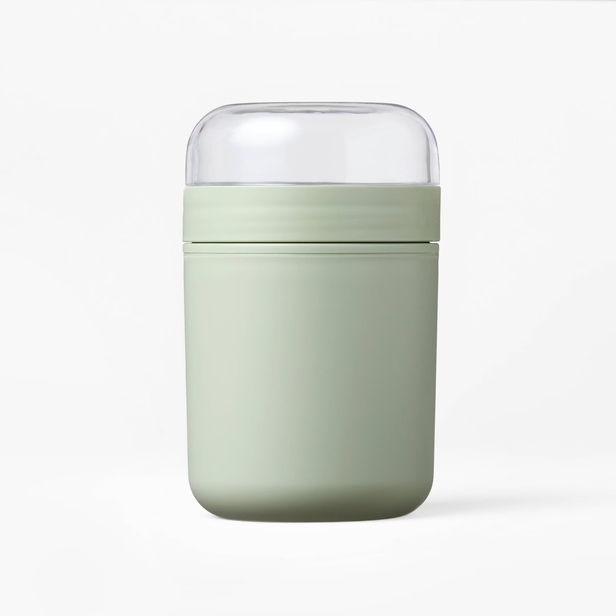 Snack Cup with Topping Compartment Green - Figmint™ | Target
