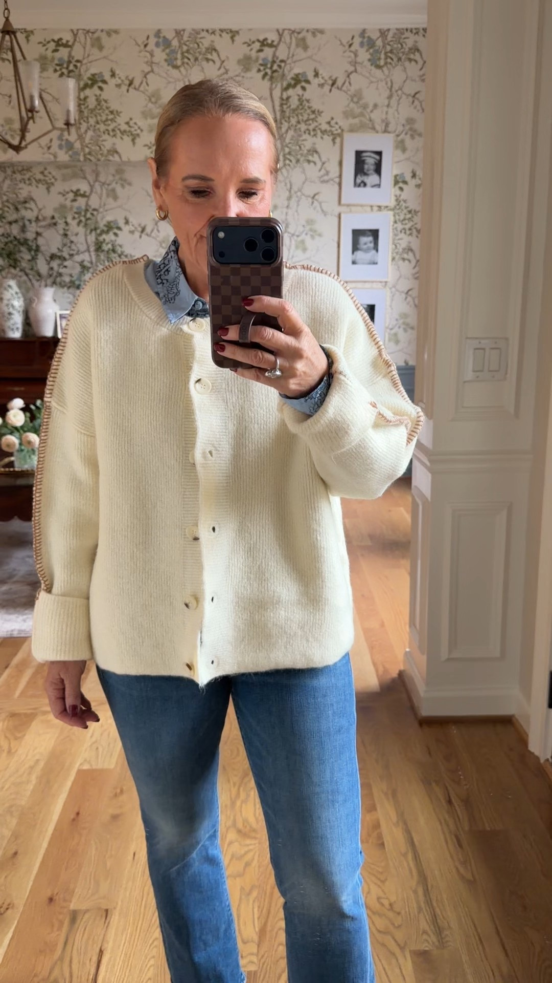 @anthropologie 30% off code NANETTE30 runs through Sunday. Spend $200+ and you’ll get a $50 gift card to spend in December! 
Sweater and blouse I’m in a medium in both. I would recommend sizing down in the sweat sweater.
Jeans I’m wearing size 30 petite definitely size up in these. They also come in a regular length.
Linking several gift ideas and some of my favorite Anthropologie pieces right now

#LTKOver40 #LTKCyberWeek #LTKootd