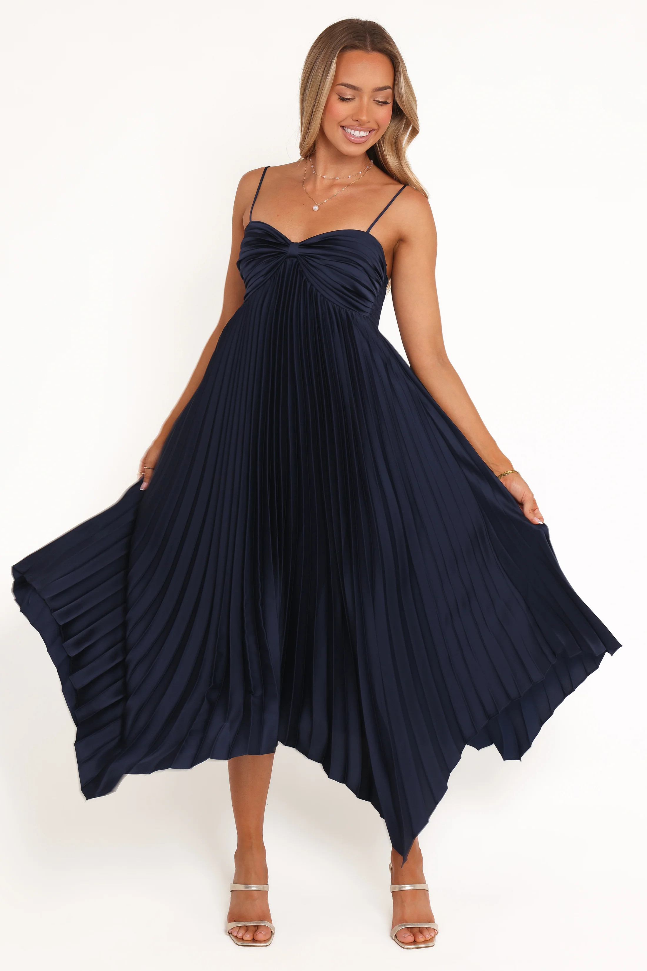 Vikki Dress - Navy | Petal & Pup (US)