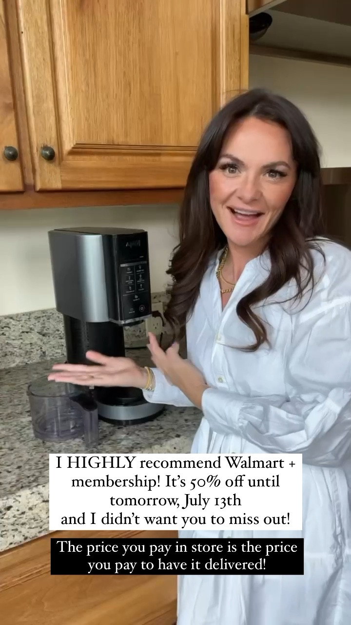 @Walmart + membership came to the rescue for me this week. It was so easy and only took minutes for me to place my order and then get groceries delivered to my door the next day for our trip. The Ninja CREAMi has become a well loved  member of our family and came along with us on vacation! #walmartpartner #walmartplus #walmartplusweek

#LTKhome #LTKfamily #LTKsalealert