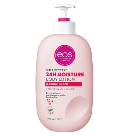 eos Shea Better Body Lotion - Jasmine Peach 16 fl. Oz. | Walmart (US)
