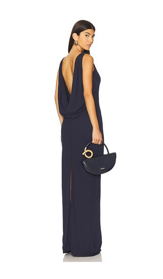 Cult Gaia Basha Gown in Navy. Size S. Also in M, XS. | Revolve Clothing (Global)