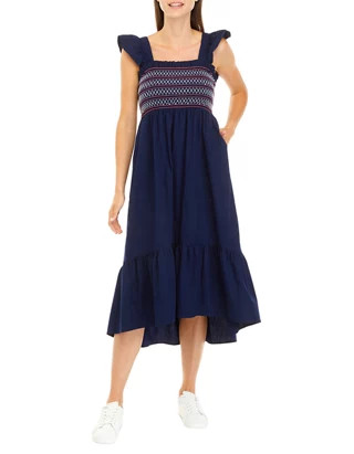 Women's Smocked Midi Dress | Belk