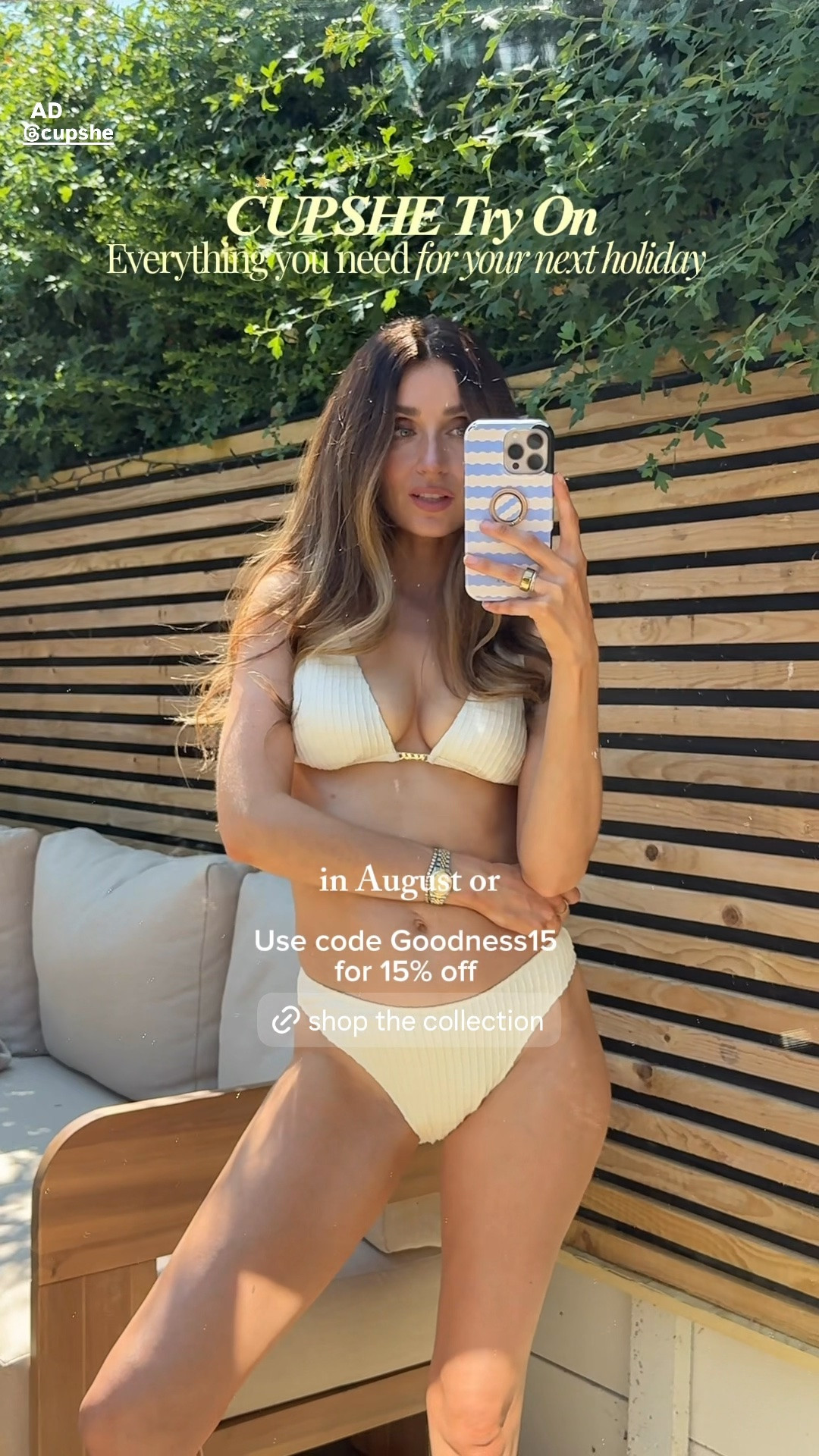 Cream bikini and crochet dress from CUPSHE 🤍 Perfect for a hen do or beach club! Ad

#LTKuk #LTKsummer #LTKeurope