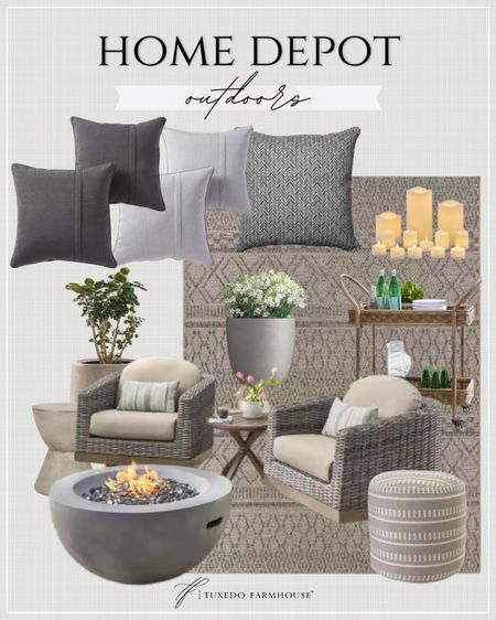 Home Depot - Outdoors

Home Depot is such an underrated source of great home decor goods. Especially when it comes to affordable outdoor finds!

Seasonal, home decor, outdoor, backyard, patio, deck, porch, furniture, chairs, pillows, candles, bar carts, planters, fire pits

#LTKHome #LTKFindsUnder100 #LTKSeasonal