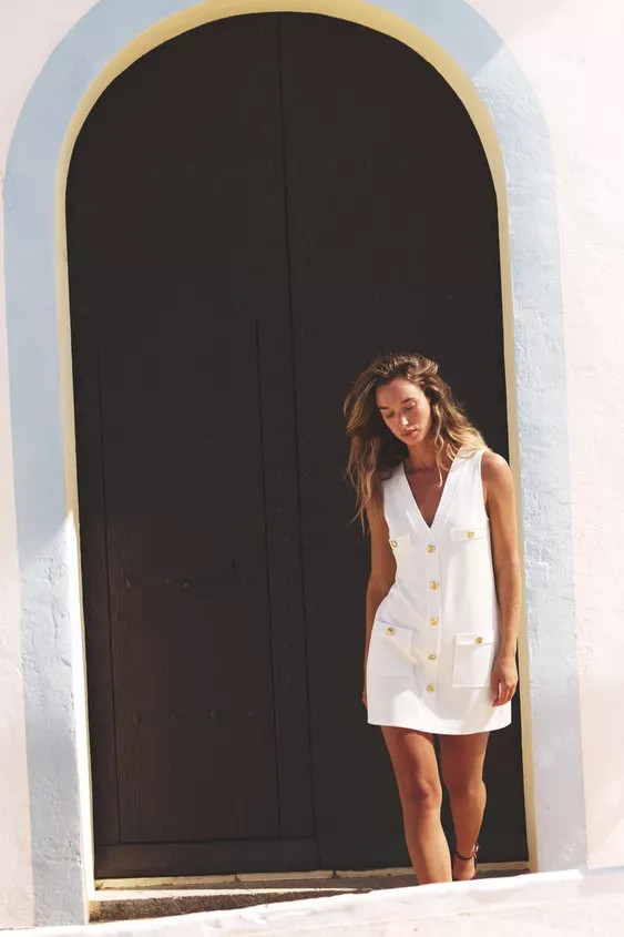 TWILL POCKET DRESS | Zara UK