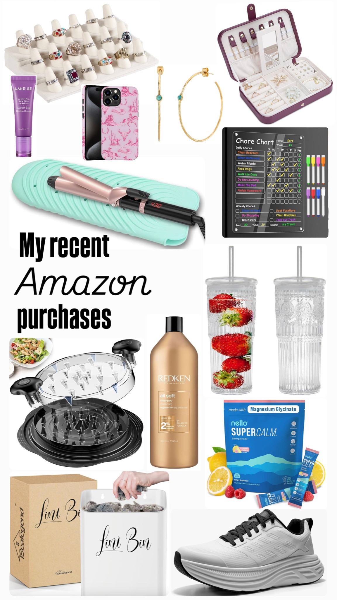 Recent Amazon Purchases

#LTKBeauty #LTKFindsUnder50 #LTKHome