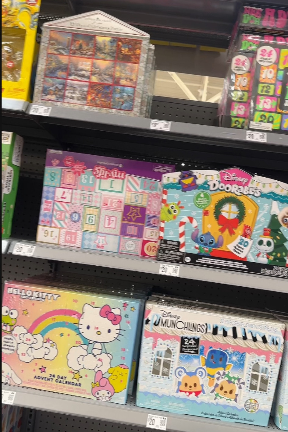 Cutest advent calenders for kids! #kids #adventcalenders #momcreator #walmartfind 

#LTKKids #LTKFamily #LTKSeasonal