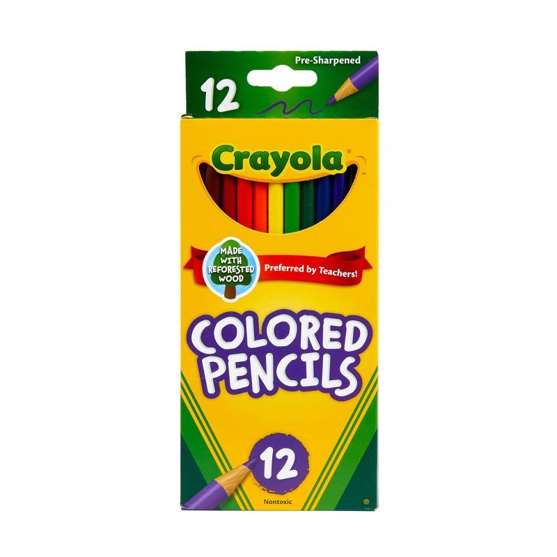 Crayola 12ct Kids Pre-Sharpened Colored Pencils | Target
