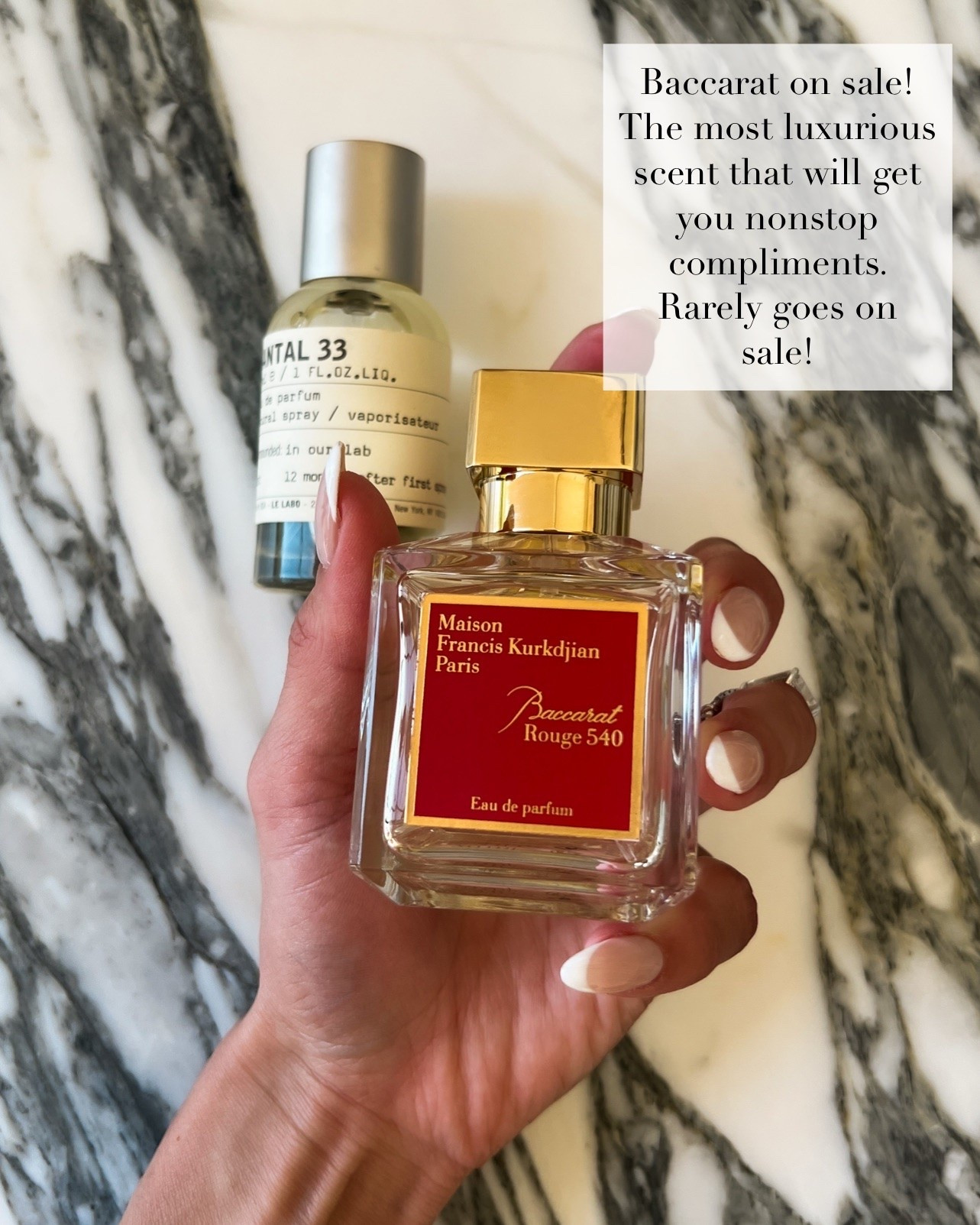 Baccarat rouge 540 on sale!
Save 15% off at Bloomingdale’s 
Grab the hair perfume on sale too!

#LTKSaleAlert #LTKBeauty #LTKselfcare
