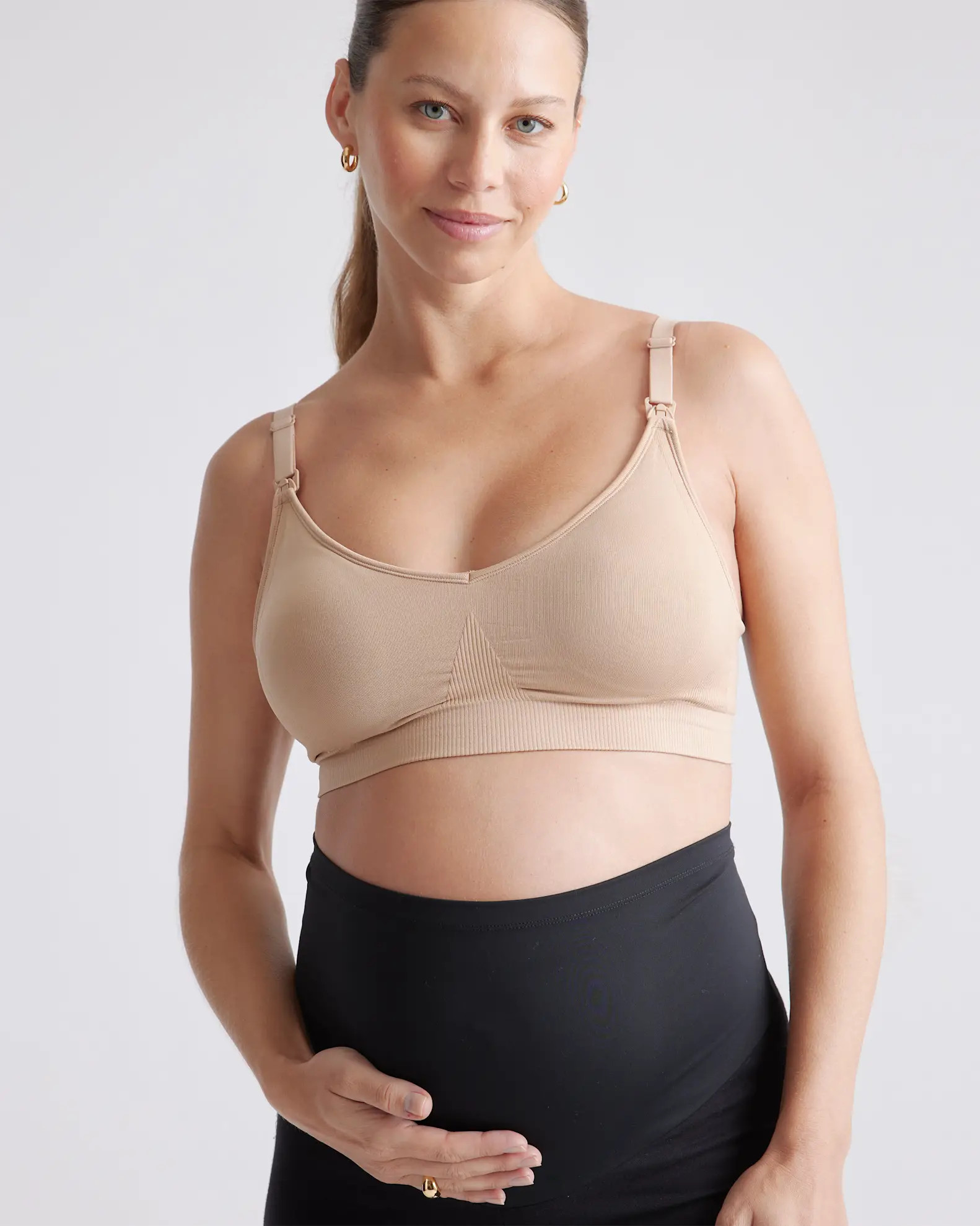 Seamless Maternity & Nursing Bra | Quince