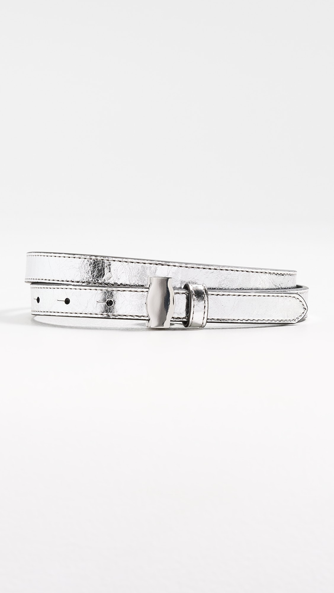 Crinkle Leather Dash Belt | Shopbop