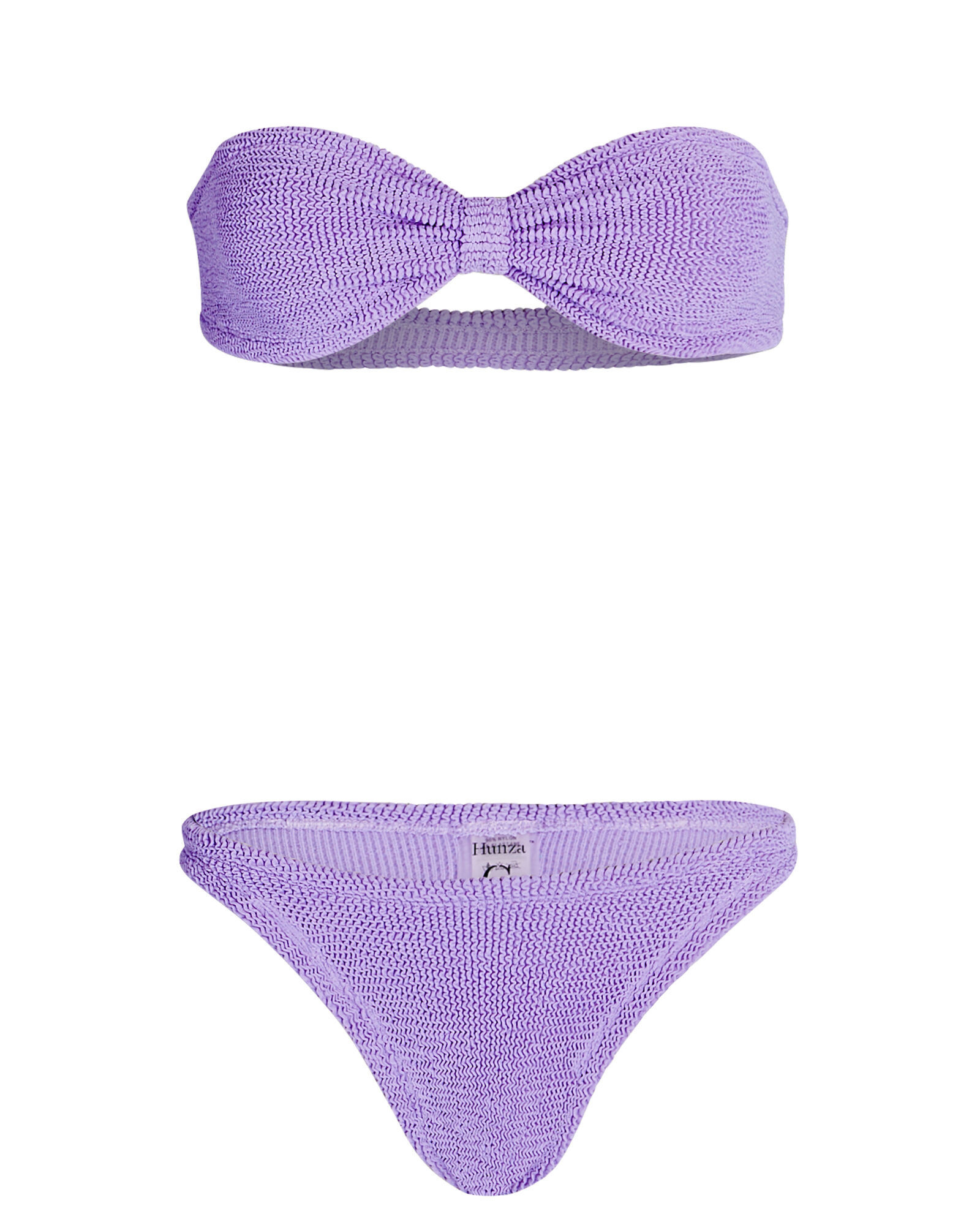 Jean Knotted Bandeau Bikini Set | INTERMIX