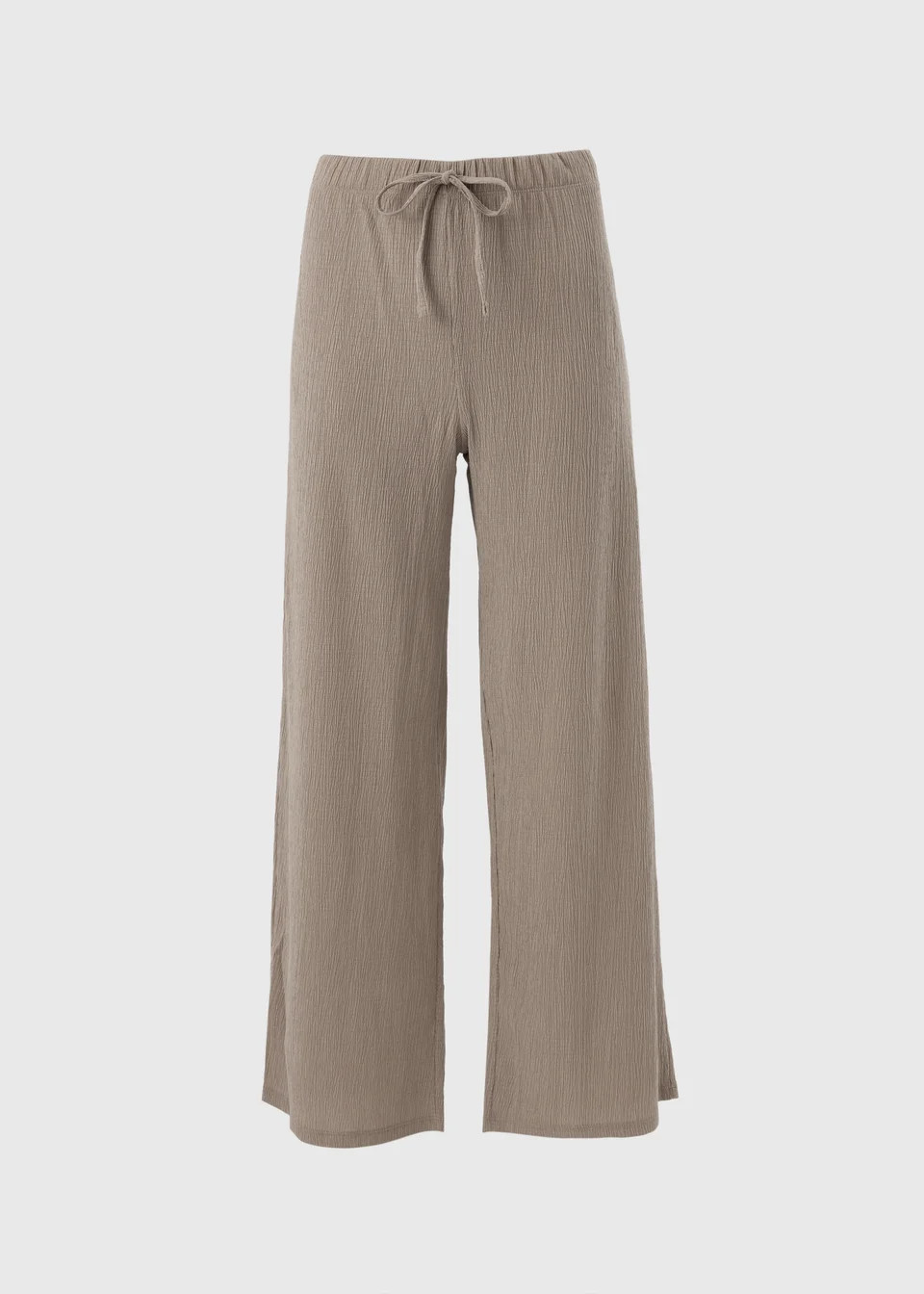Taupe Co Ord Textured Trousers | Matalan (UK)
