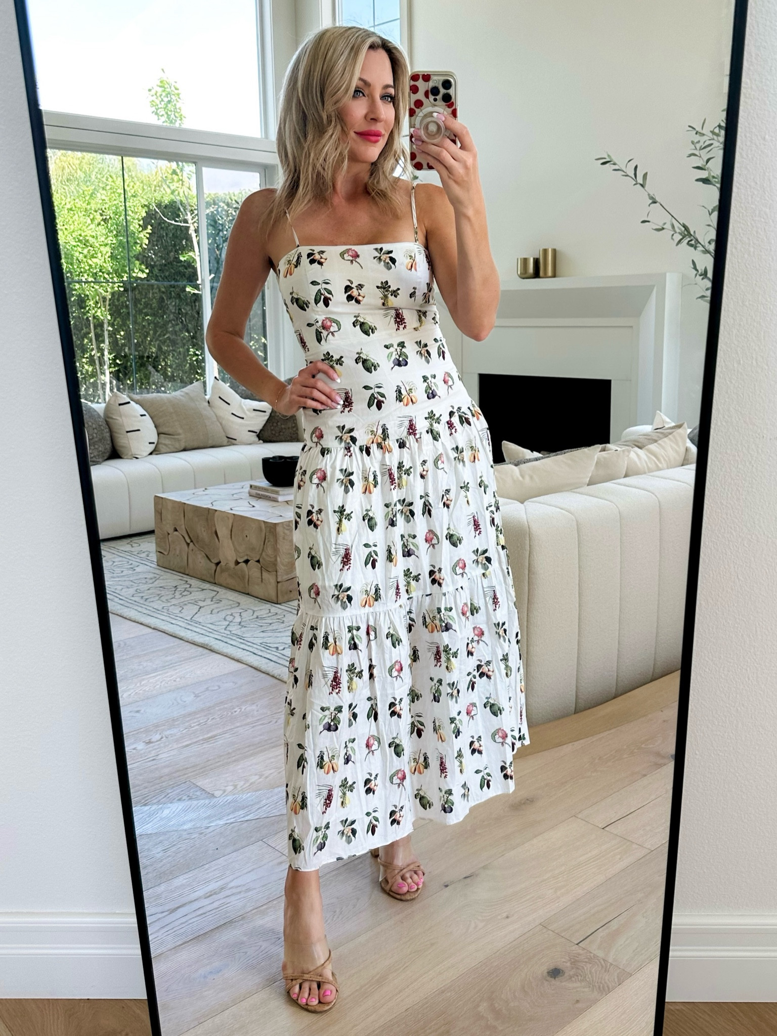 theia leona petal midi dress Anya Petal Midi Dress