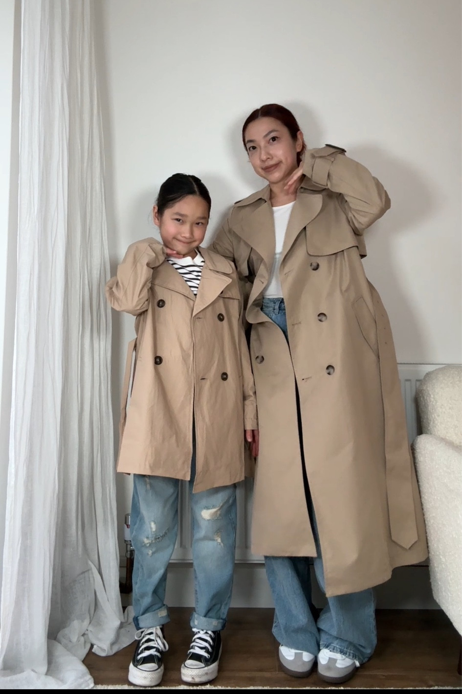 trench coat matching outfit 

#LTKfamily #LTKkids #LTKstyletip