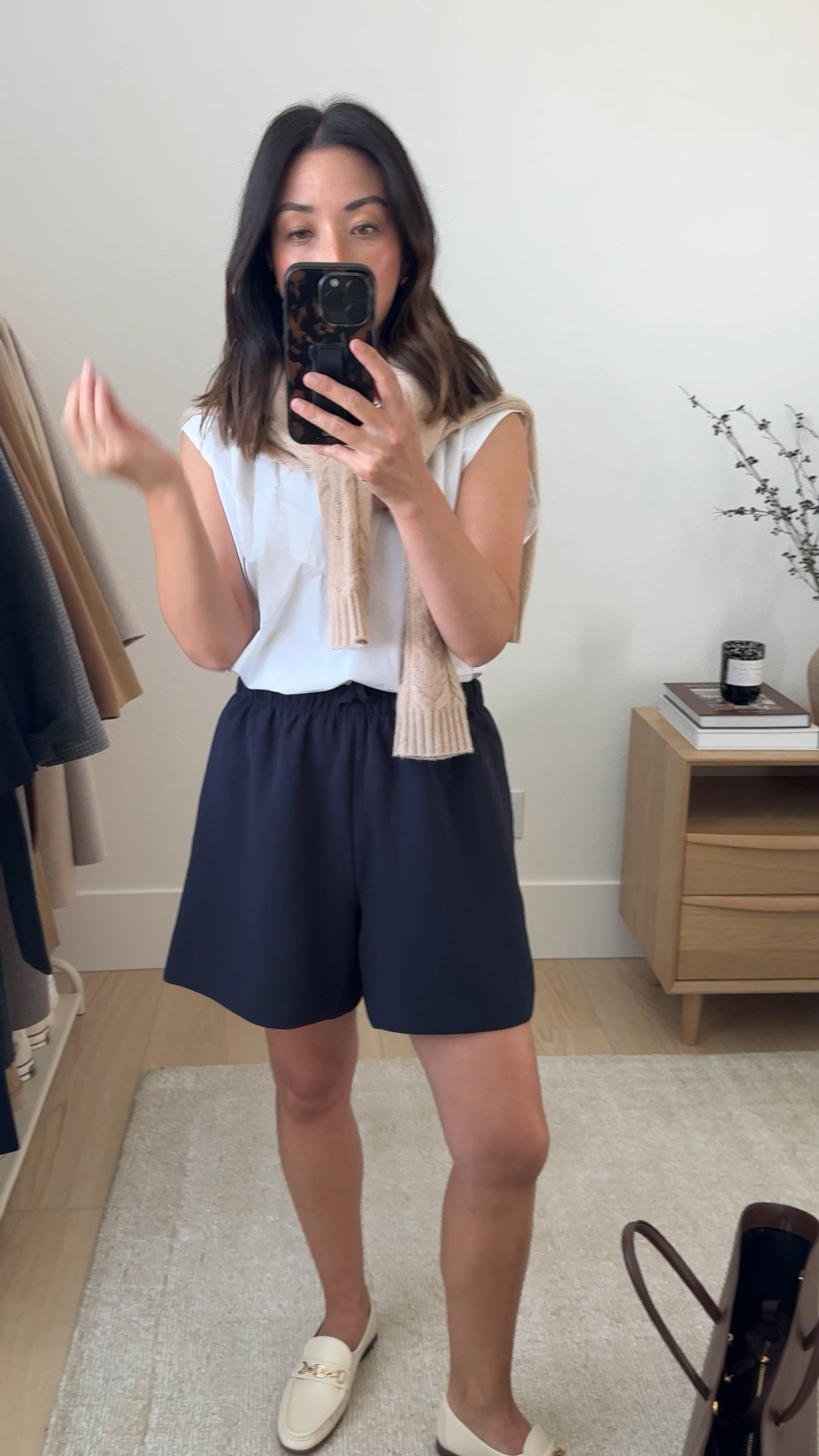 Teacher outfits that work as business casual outfits. 

Velvet top xs
Aritzia shorts 2
Sam Edelman loafers 5
Filoro Cashmere sweater small (old)
Liffner tote (old)
Celine sunglasses


#LTKStyleTip #LTKPetite #LTKautumn