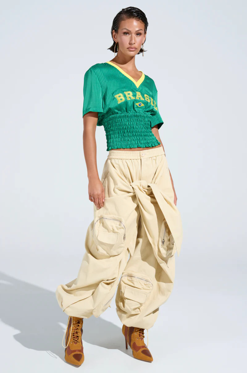 DO THE MOST TIE FRONT PANT | AKIRA