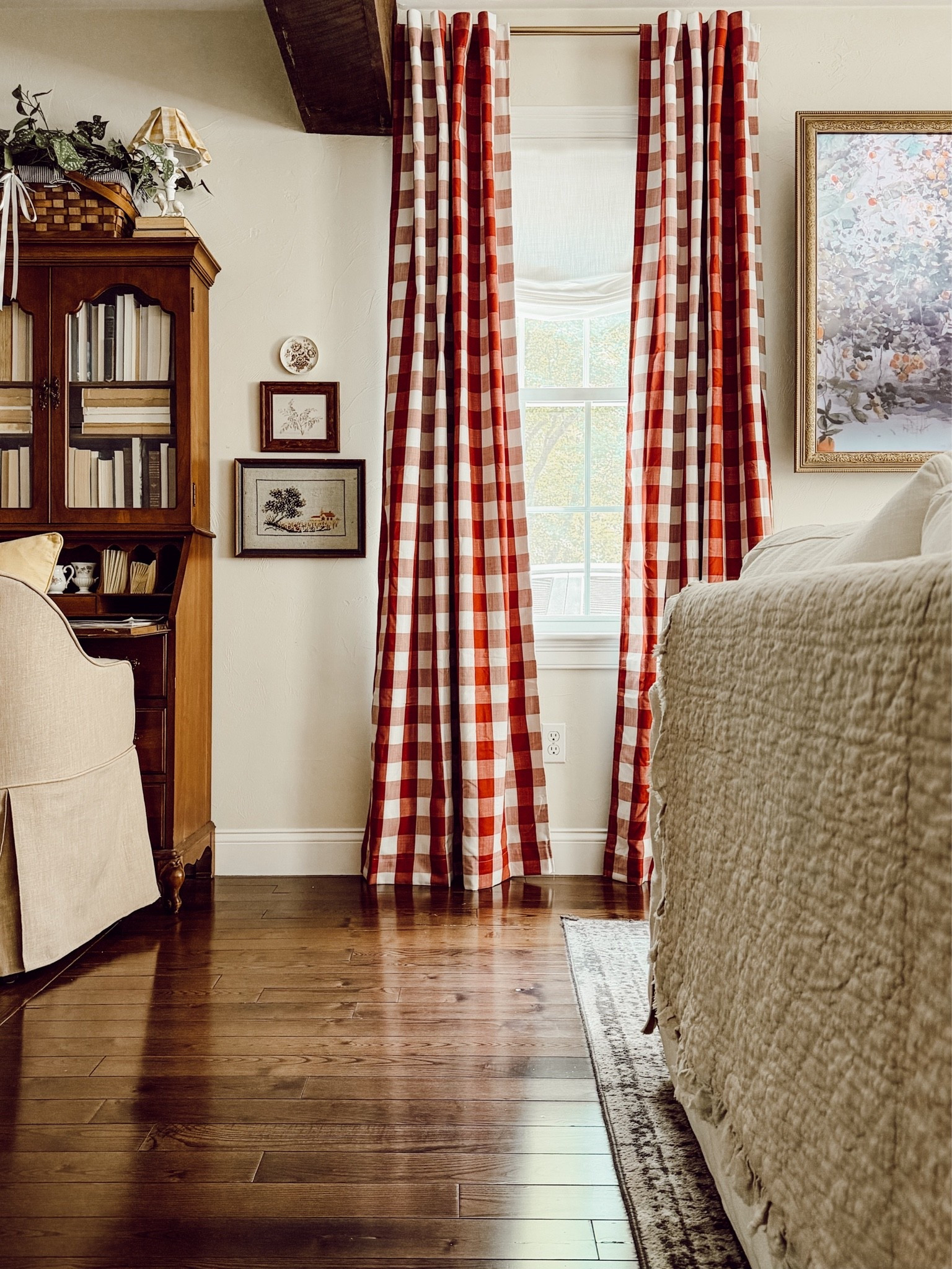 New cozy curtains in the living room.

#LTKHome