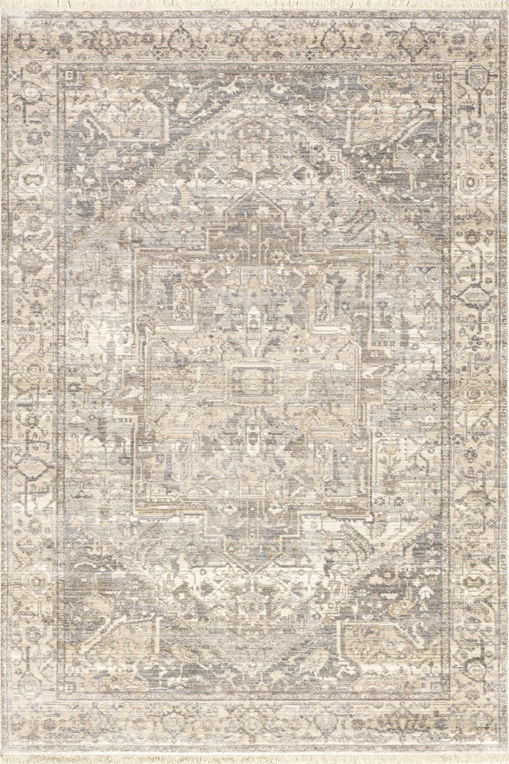 Neutral Forever Vintage 6' 7"" x 9' 4"" rug | Rugs USA