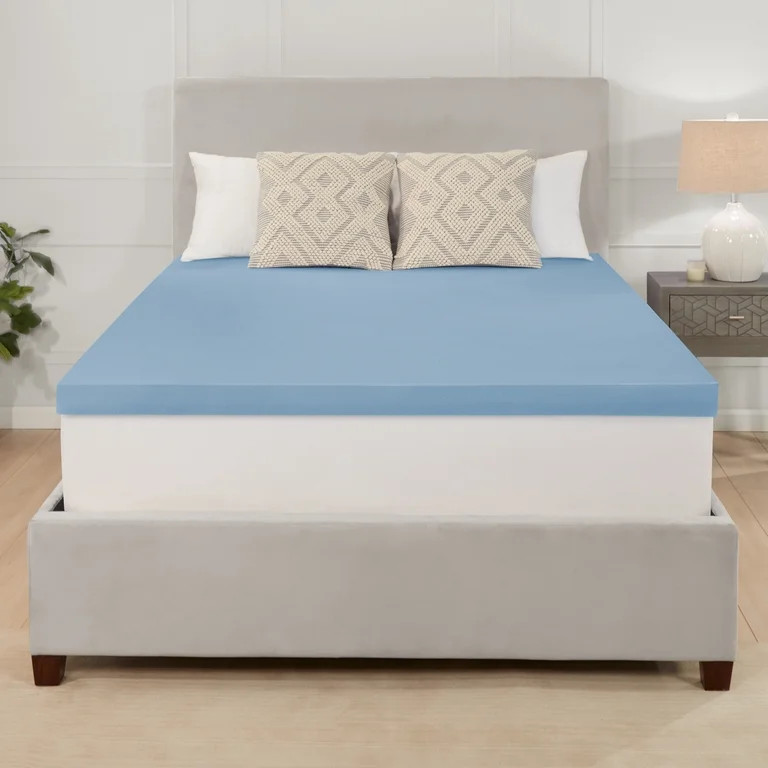 PRESSURE-RELIEVING COMFORT: Gel memory foam contours to your body to help relieve pressure points... | Walmart (US)