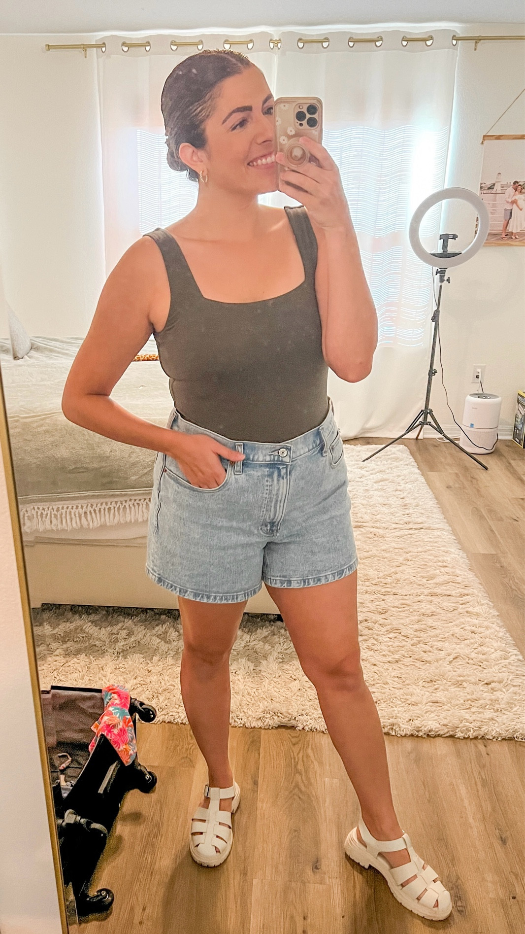 Comfy lil Saturday OOTD! 
Just took the tags off this Old Navy bodysuit this morning & it’s SO comfy!

#LTKFindsUnder50 #LTKStyleTip