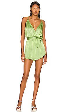 Rays for Days Avery Romper in Fern from Revolve.com | Revolve Clothing (Global)