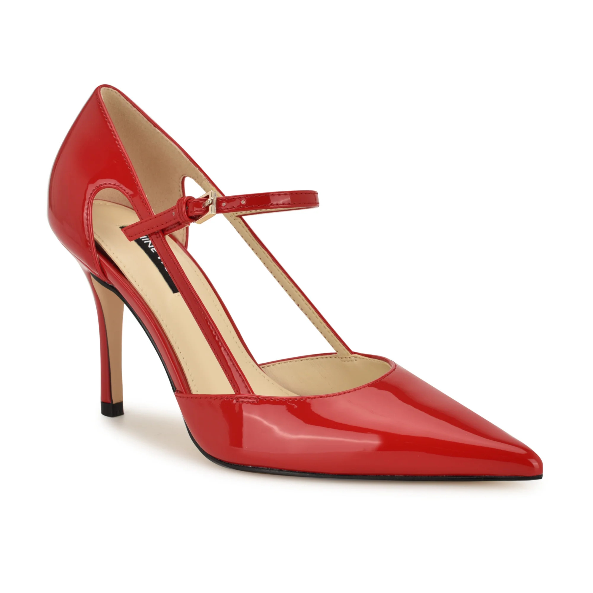 Women's Gorgie Mary Jane Pumps - Red Patent | Nine West | Nine West (US)