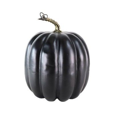 Large Halloween Pumpkin Solid Black - Hyde and Eek! Boutique™ | Target