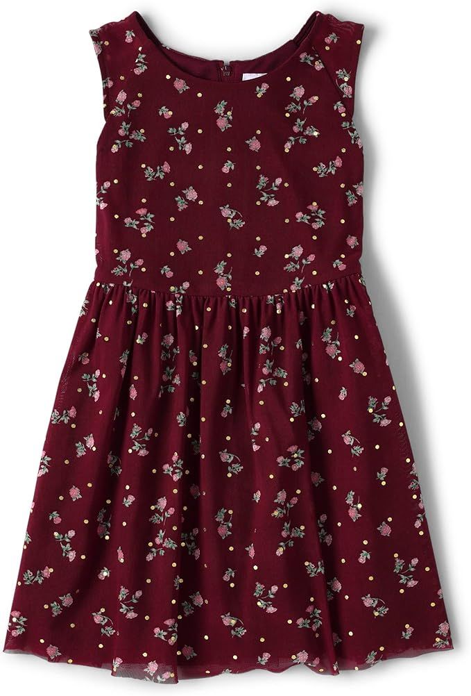 The Children's Place Girls' Short Sleeve Fashion Dress | Amazon (US)