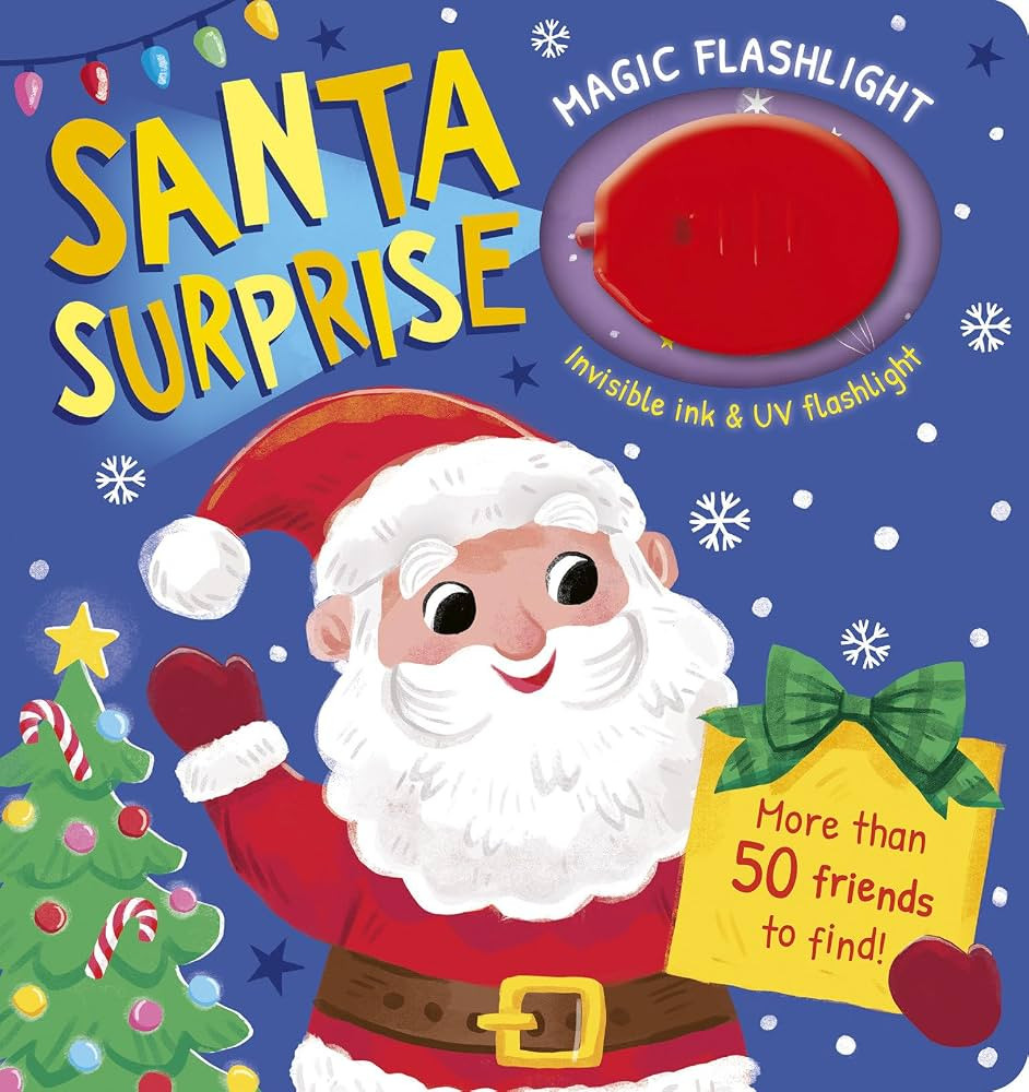 Magic Flashlight: Santa Surprise: With invisible ink and UV flashlight | Amazon (US)