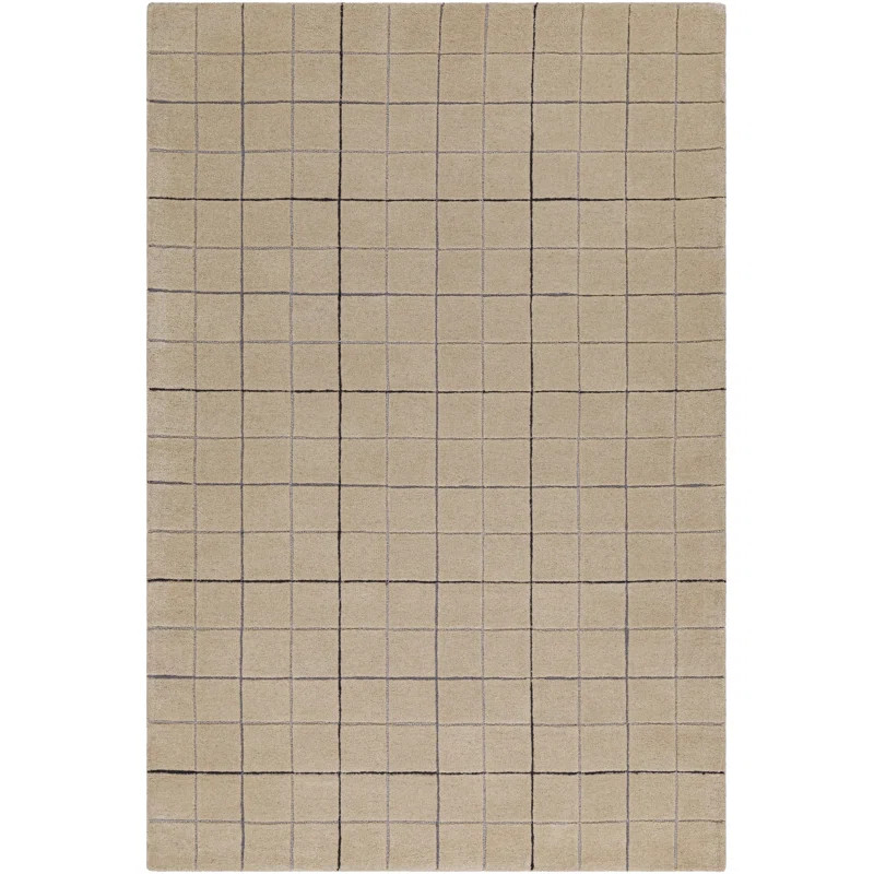 Mallory Gray Hand Tufted Area Rug | Wayfair North America