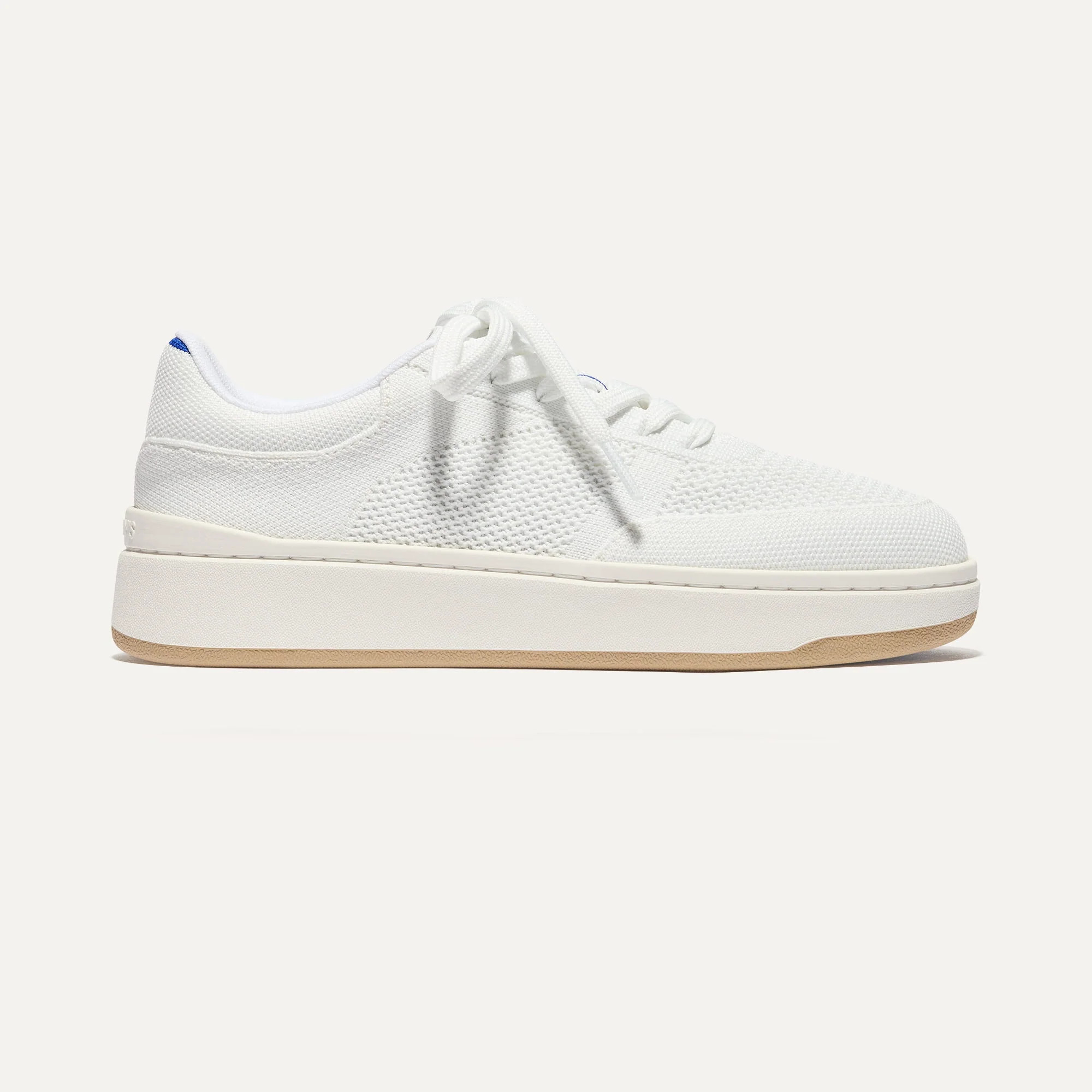 The Court Sneaker in Bright White | Women's Sneakers | Rothy's | Rothy's