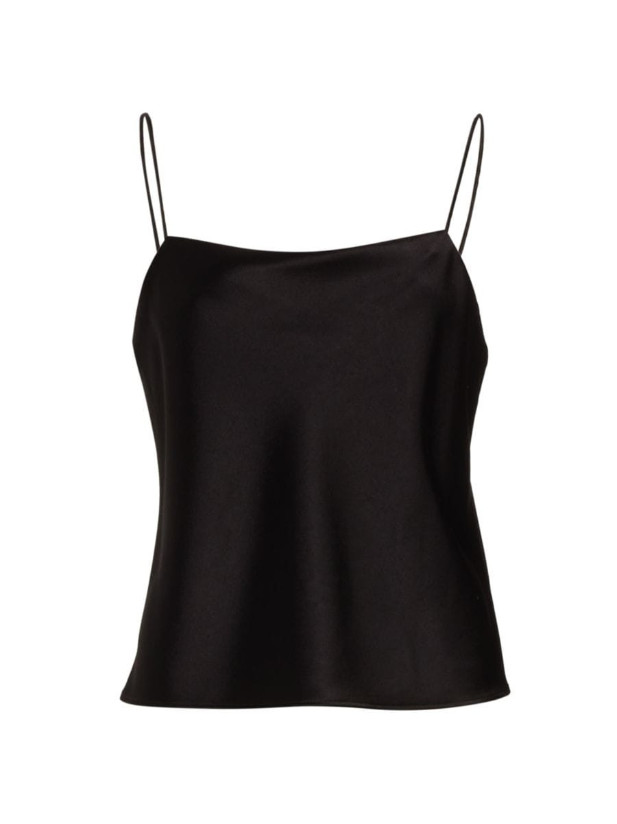 Harmon Draped Satin Tank Top | Saks Fifth Avenue