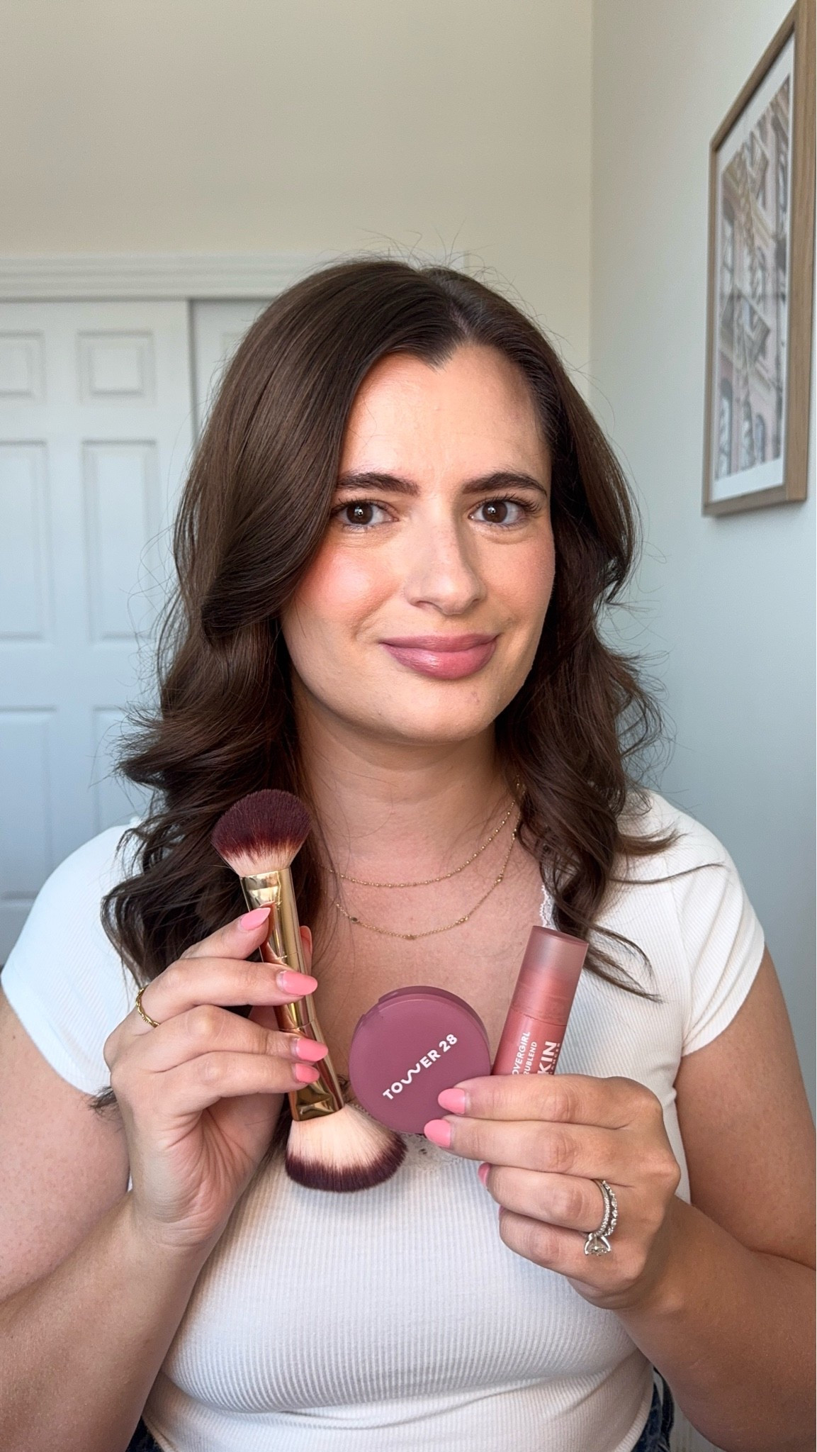 Current favorite blush combo, Covergirl cream with Tower28 powder layered on top

#LTKgrwm #LTKBeauty